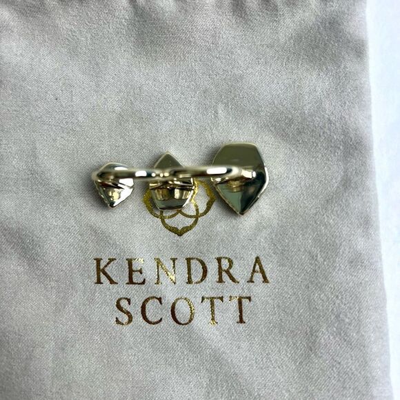 Kendra Scott Gold Cocktail Ring - Picture 7 of 9